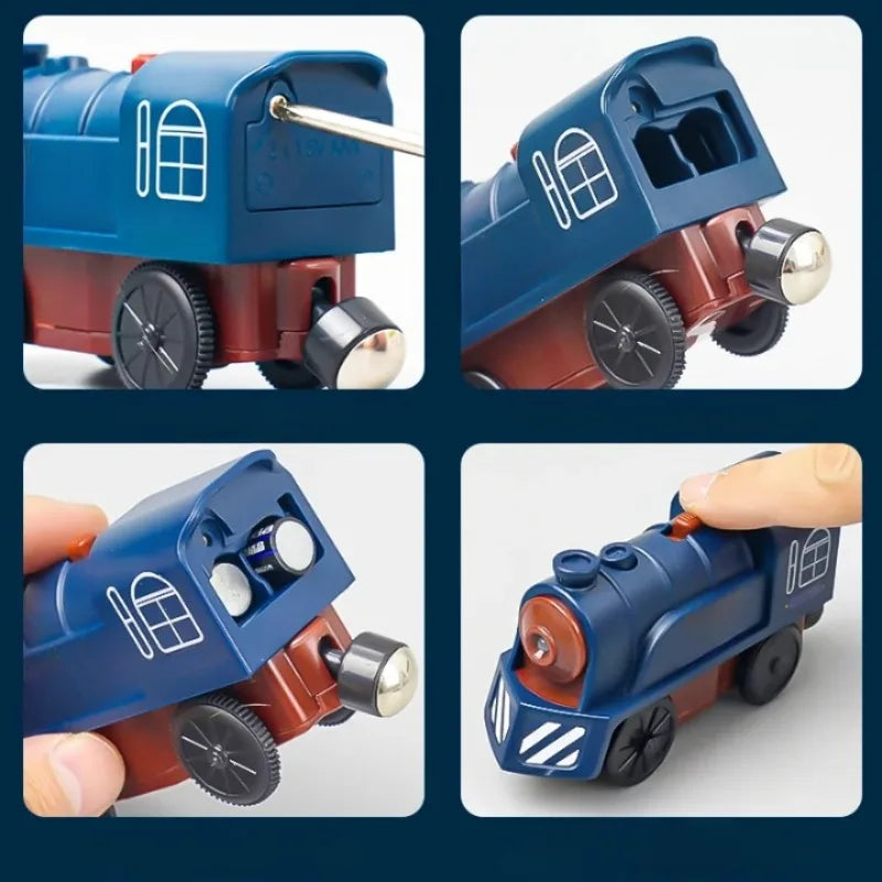 Jouet Circuit Train Electrique Lumineux Complet
