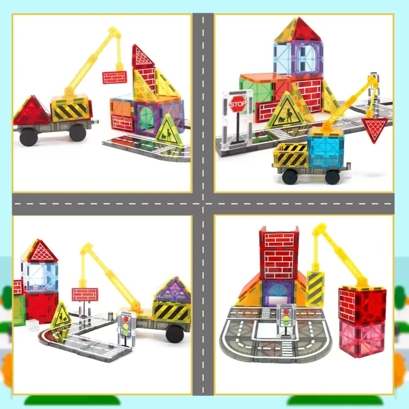 Jeu Tuiles Magnetiques Architectes