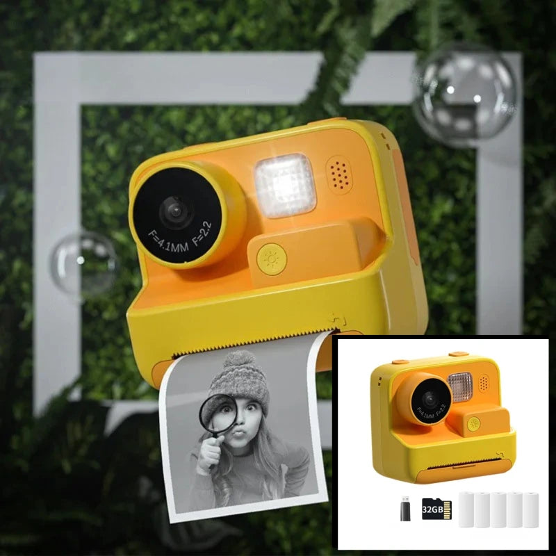 Appareil Photo Enfant avec Impression Intégrée