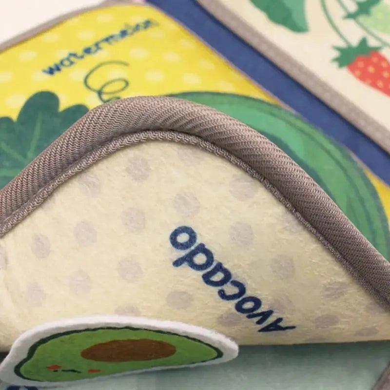 Livre tissu bébé Montessori