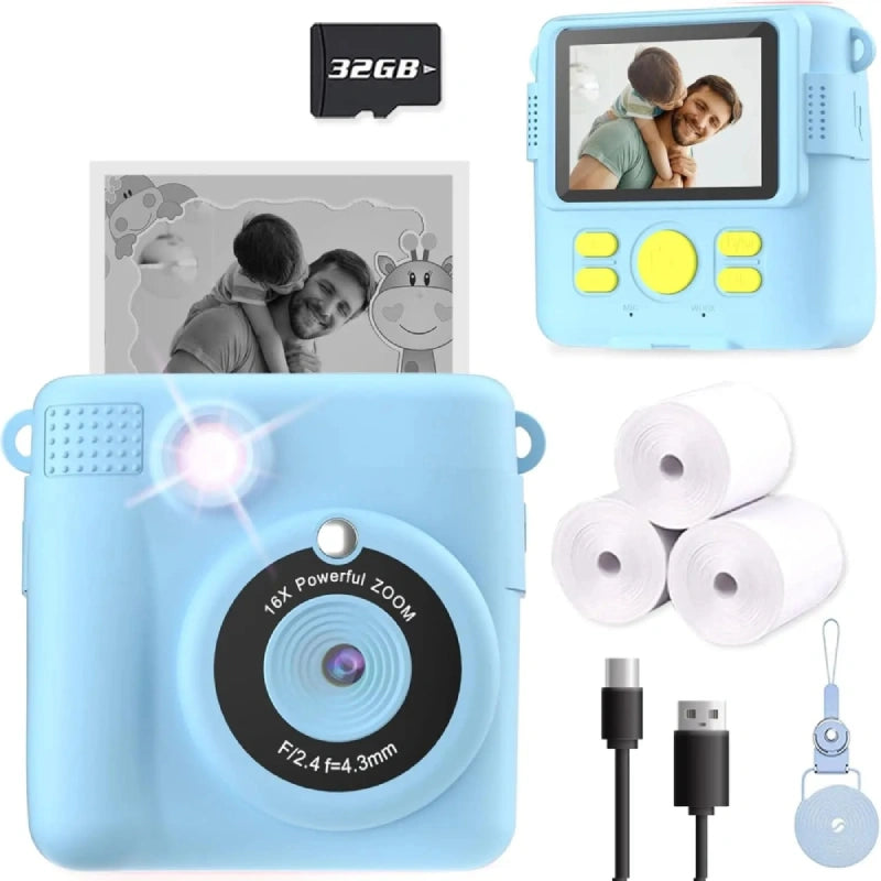 Appareil-Photo-Enfants-Instantané-pour-garçons-4-ans-bleu