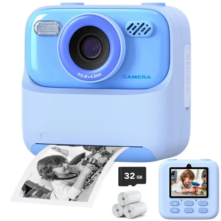 Appareil-Photo-Instantane-Enfant-Tout-en-Un-bleu