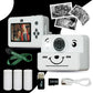 Appareil-Photo-Instantané-Enfants-Ourson-Kawaii-blanc