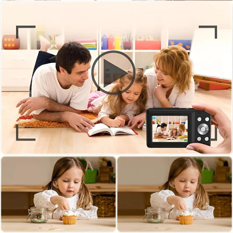 Appareils Photo Enfants Numérique avec Étui