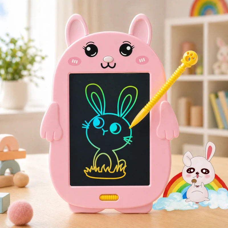 Ardoise-Tablette-de-Dessin-LCD-lapin-rose