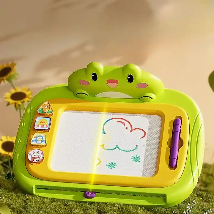 Ardoise_Magique-pour-dessiner-Grenouille-avec-stylet