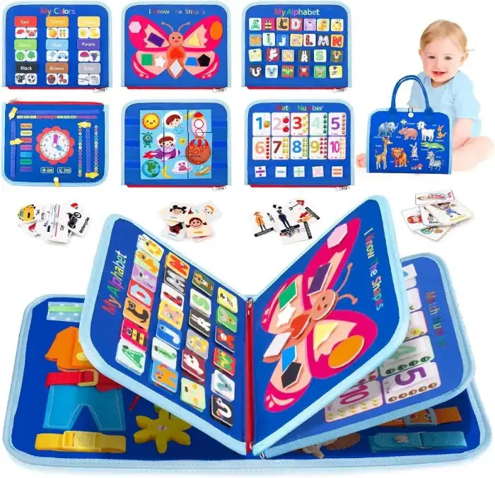 Busy-Board-Livre-Montessori - Aventure-Animaux