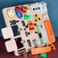 Busy-Board-Montessori-Bois-avec-TELEPHONE-POUR-BEBE-1-AN