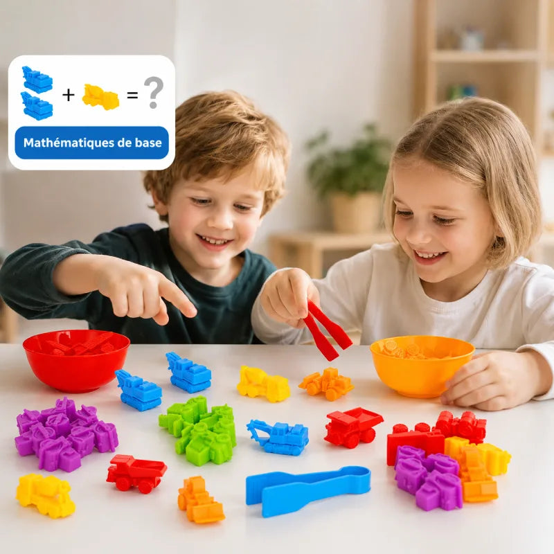 Jeu Tri Couleur Montessori