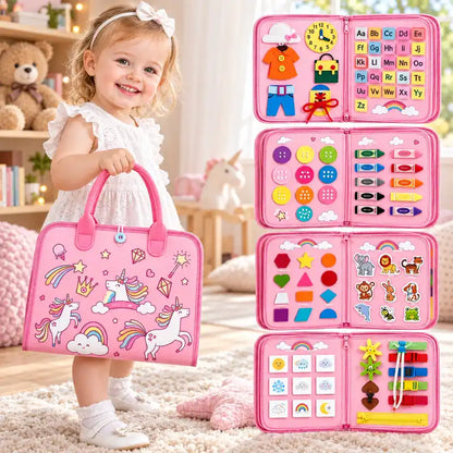 Valise Motricité Montessori - Tableau d’Activités Éducatives