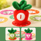 Jeu Carottes Montessori en Tissu