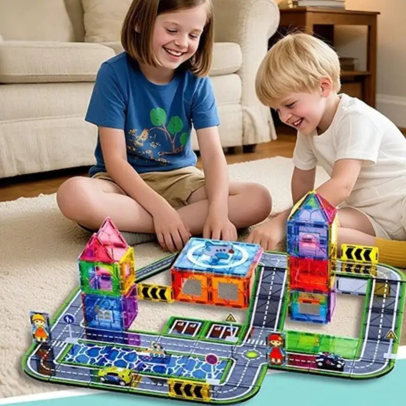 Circuit Magnétique Voiture à Construire Aquatique 
