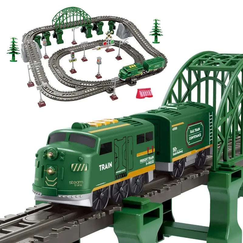 Circuit Train Electrique Enfant Rétro