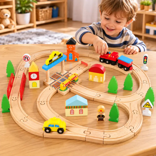 Circuit-Train-en-Bois-Modulable-noel