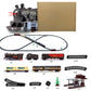 Grand Circuit Train Electrique Lumineux et Sonore