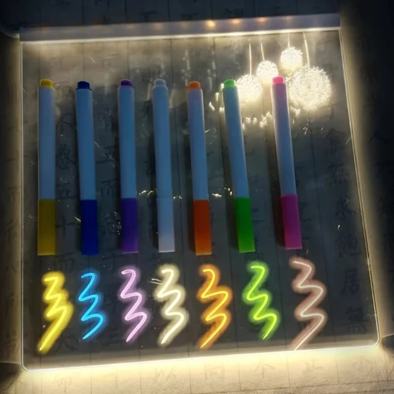 Ardoise Lumineuse pour Dessiner à LED