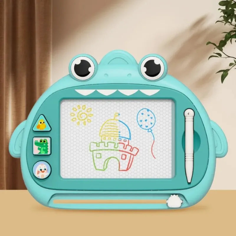 Ardoise Magique en Couleur Requin Cartoon