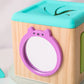 Cube d'Activité Bébé en Bois Montessori
