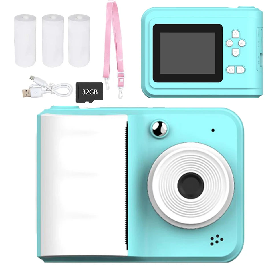 Appareil Photo qui Imprime Enfant Portable