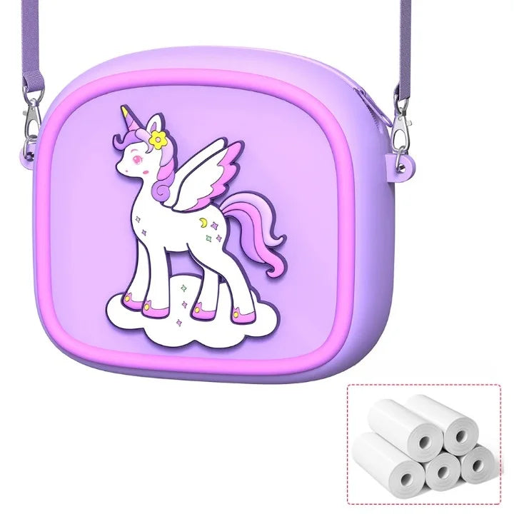 Sac et Etui Appareil Photo Enfant Licorne