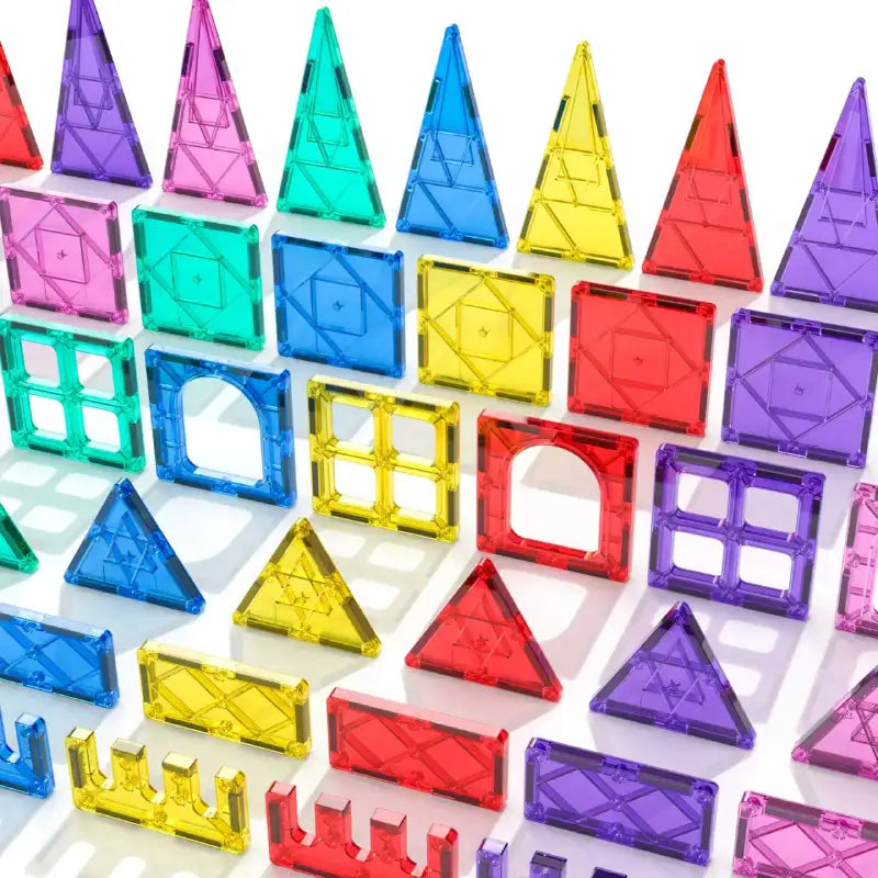 JEU DE CONSTRUCTION EN TUILES MAGNETIQUES MONTESSORI (Dès 2 ans)