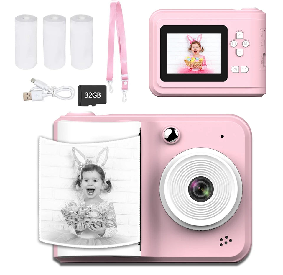 Appareil Photo qui Imprime Enfant Portable