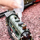 Circuit Train Electrique Jouet à Vapeur Réaliste