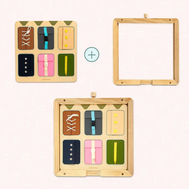 Planche d'Habillage Montessori  | Vestiaire Ludique™