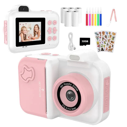 appareil-photo-thermique-enfant-double-objectif-fille-fond-blanc