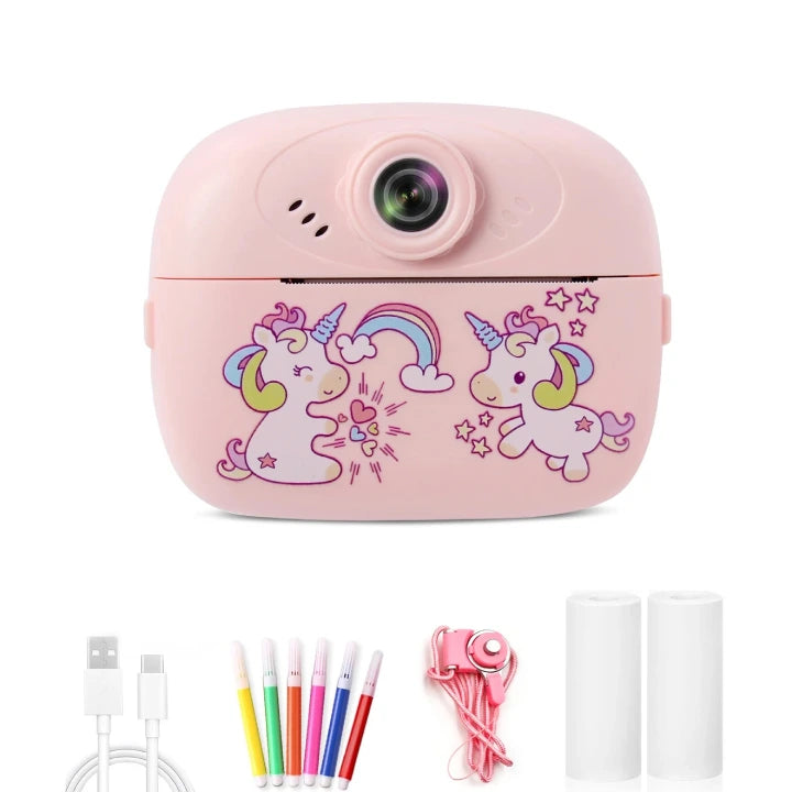 kit-Apparei- Photo-Instantané-Enfant-Licorne-rose