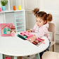 livre-sensoriel-bebe-montessori-feutre-rose-bebe-18-mois