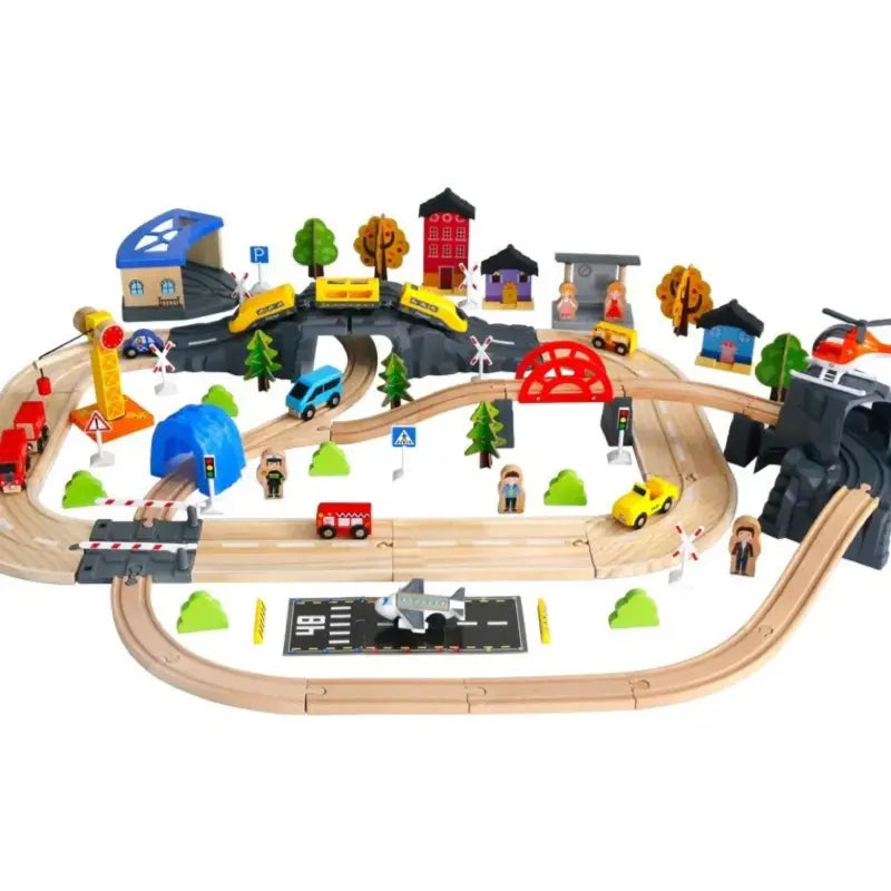 meilleur-Grand-Circuit-Train-Bois-electrique                      