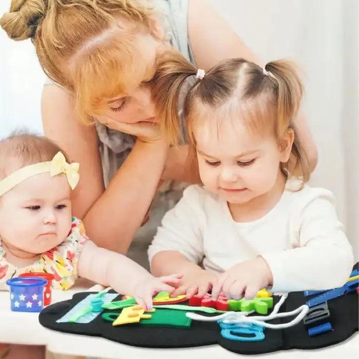 planche montessori fermeture pour bebe