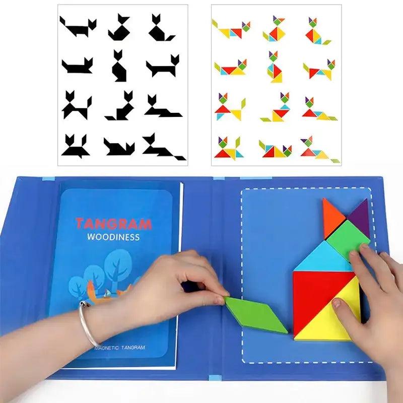 Tangram Magnétique Montessori