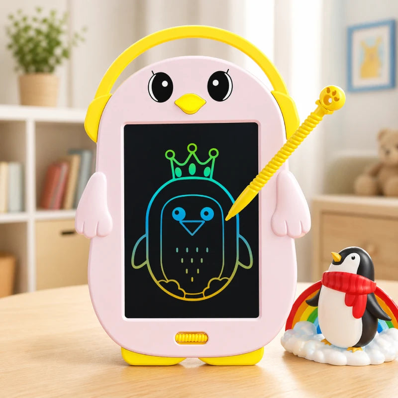 une-Ardoise-Tablette-de-Dessin-LCD-pinguin